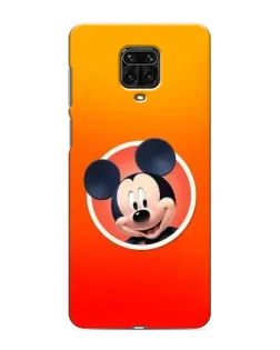 Чехол для Xiaomi Redmi Note 9S с картинкой «Mickey в круге»
