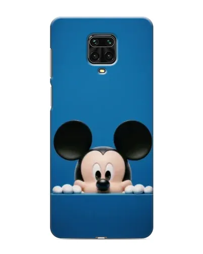 Чехол для Xiaomi Redmi Note 9S с картинкой «Микки выглядывает» Чехол для Xiaomi Redmi Note 9S с картинкой «Микки выглядывает»