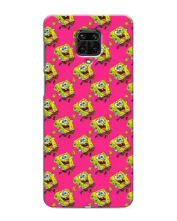 Чехол для Xiaomi Redmi Note 9S с картинкой «Розовый паттерн»