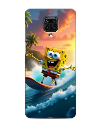 Чехол для Xiaomi Redmi Note 9S с картинкой «Губка Боб серфингист» Чехол для Xiaomi Redmi Note 9S с картинкой «Губка Боб серфингист»