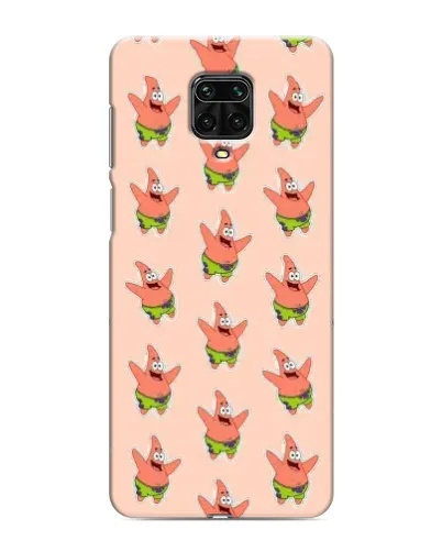 Чехол для Xiaomi Redmi Note 9S с картинкой «Патрик Стар паттерн» Чехол для Xiaomi Redmi Note 9S с картинкой «Патрик Стар паттерн»