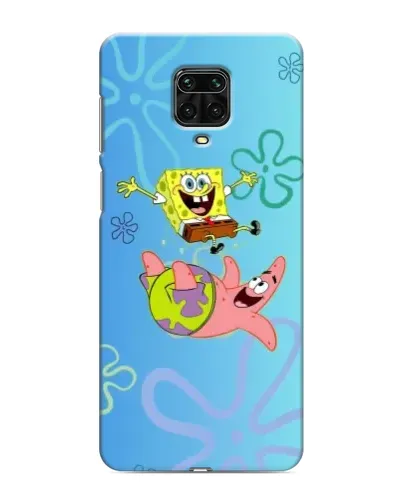 Чехол для Xiaomi Redmi Note 9S с картинкой «Спанч Боб и Патрик» Чехол для Xiaomi Redmi Note 9S с картинкой «Спанч Боб и Патрик»