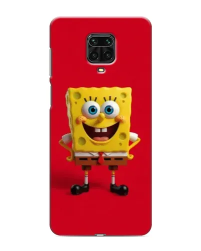 Чехол для Xiaomi Redmi Note 9S с картинкой «Спанч Боб на красном» Чехол для Xiaomi Redmi Note 9S с картинкой «Спанч Боб на красном»