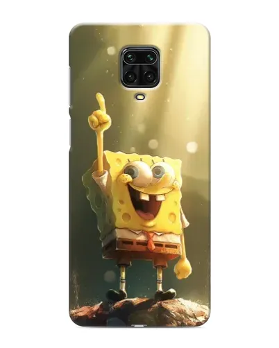 Чехол для Xiaomi Redmi Note 9S с картинкой «Сияющий Спанч Боб» Чехол для Xiaomi Redmi Note 9S с картинкой «Сияющий Спанч Боб»