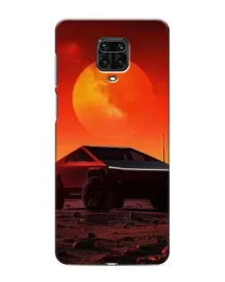 Чохол для Xiaomi Redmi Note 9S з картинкою «Cybertruck на Марсі»
