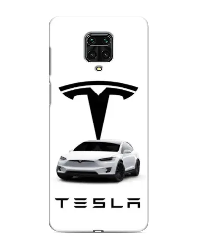 Чохол для Xiaomi Redmi Note 9S з картинкою «Tesla White Style» Чохол для Xiaomi Redmi Note 9S з картинкою «Tesla White Style»