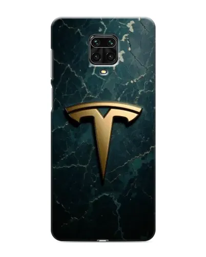 Чохол для Xiaomi Redmi Note 9S з картинкою «Мармурова Tesla Gold» Чохол для Xiaomi Redmi Note 9S з картинкою «Мармурова Tesla Gold»