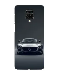 Чехол для Xiaomi Redmi Note 9S с картинкой «Mercedes на черном»