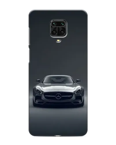 Чехол для Xiaomi Redmi Note 9S с картинкой «Mercedes на черном»