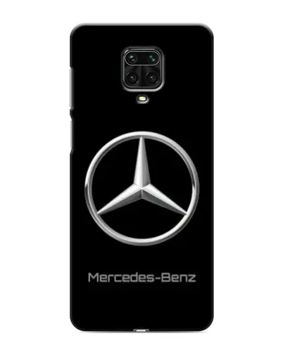 Чехол для Xiaomi Redmi Note 9S с картинкой «Mercedes Silver Logo»