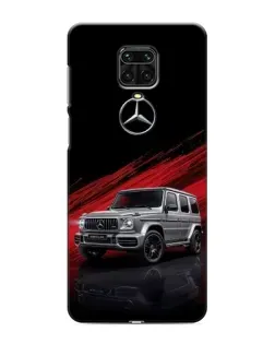 Чехол для Xiaomi Redmi Note 9S с картинкой «Mercedes G-Class красный»