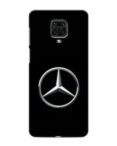 Чехол для Xiaomi Redmi Note 9S с картинкой «Mercedes классический лого»
