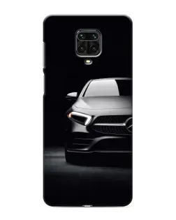 Чехол для Xiaomi Redmi Note 9S с картинкой «Свет фар Mercedes»