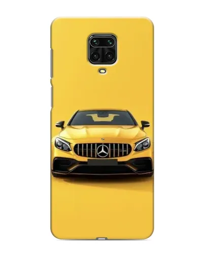 Чехол для Xiaomi Redmi Note 9S с картинкой «Желтый Mercedes GT»