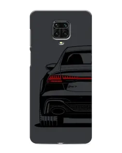 Чохол для Xiaomi Redmi Note 9S з картинкою «Задня частина Audi — арт»