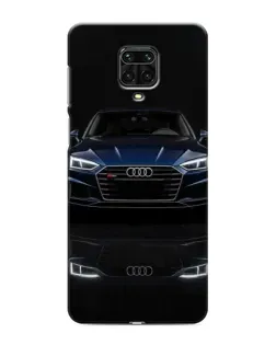 Чохол для Xiaomi Redmi Note 9S з картинкою «Audi — нічне відображення»