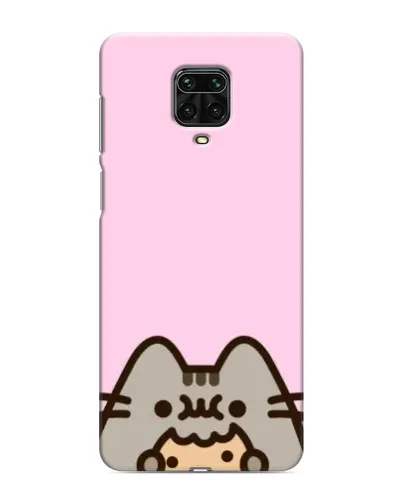 Чехол для Xiaomi Redmi Note 9S с картинкой «Pusheen и печенье»