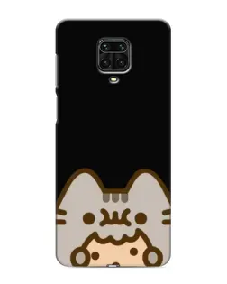 Чехол для Xiaomi Redmi Note 9S с картинкой «Пушин на черном» Чехол для Xiaomi Redmi Note 9S с картинкой «Пушин на черном»
