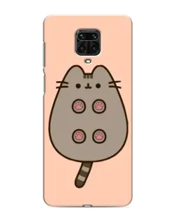 Чехол для Xiaomi Redmi Note 9S с картинкой «Пушин пузиком кверху» Чехол для Xiaomi Redmi Note 9S с картинкой «Пушин пузиком кверху»