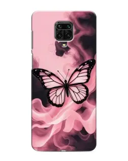 Чехол для Xiaomi Redmi Note 9S с картинкой «Бабочка в дыму» Чехол для Xiaomi Redmi Note 9S с картинкой «Бабочка в дыму»