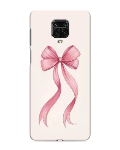 Чехол для Xiaomi Redmi Note 9S с картинкой «Розовый бант»