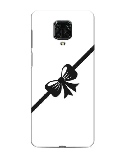 Чехол для Xiaomi Redmi Note 9S с картинкой «Диагональный бант»