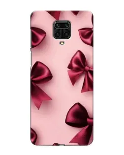 Чехол для Xiaomi Redmi Note 9S с картинкой «Бордовый атлас»