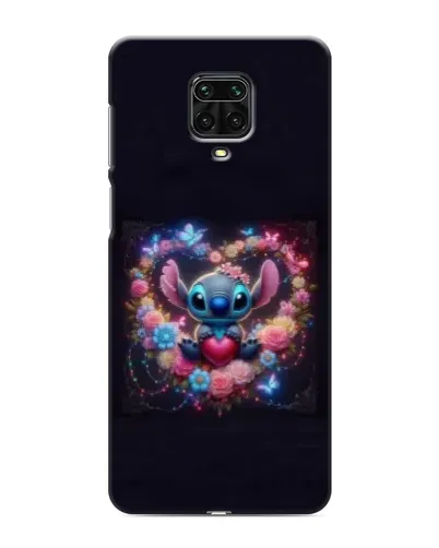 Чехол для Xiaomi Redmi Note 9S с картинкой «Stitch в цветах» Чехол для Xiaomi Redmi Note 9S с картинкой «Stitch в цветах»