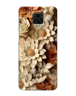 Чохол для Xiaomi Redmi Note 9S з картинкою «Бежевий флористичний декор» Чохол для Xiaomi Redmi Note 9S з картинкою «Бежевий флористичний декор»