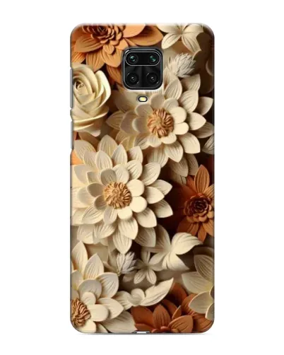 Чохол для Xiaomi Redmi Note 9S з картинкою «Бежевий флористичний декор» Чохол для Xiaomi Redmi Note 9S з картинкою «Бежевий флористичний декор»