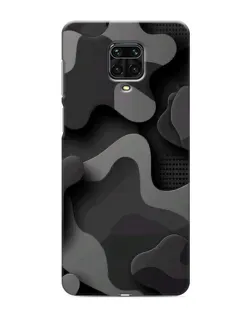 Чехол для Xiaomi Redmi Note 9S с картинкой «Темный абстрактный камуфляж» Чехол для Xiaomi Redmi Note 9S с картинкой «Темный абстрактный камуфляж»