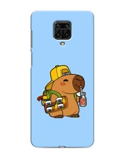 Чохол для Xiaomi Redmi Note 9S з картинкою «Капібара на скейті» Чохол для Xiaomi Redmi Note 9S з картинкою «Капібара на скейті»
