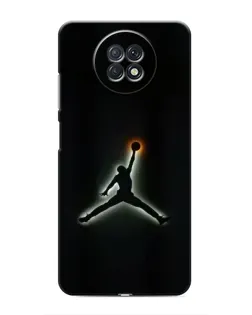 Чехол для Xiaomi Redmi Note 9T с картинкой «Jordan Gradient Logo»