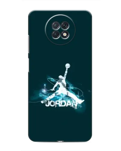 Чехол для Xiaomi Redmi Note 9T с картинкой «Jordan Blue Fire» Чехол для Xiaomi Redmi Note 9T с картинкой «Jordan Blue Fire»