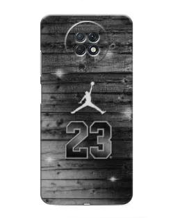 Чехол для Xiaomi Redmi Note 9T с картинкой «Jordan Carbon 23»