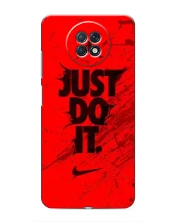 Чехол для Xiaomi Redmi Note 9T с картинкой «Nike Just Do It»