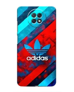Чехол для Xiaomi Redmi Note 9T с картинкой «Абстракция Adidas»