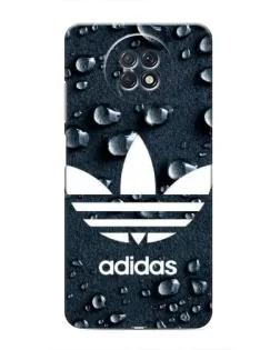 Чехол для Xiaomi Redmi Note 9T с картинкой «Adidas Trefoil Blue»