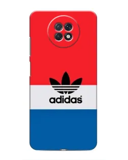 Чехол для Xiaomi Redmi Note 9T с картинкой «Ретро блоки Adidas»