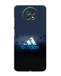 Чехол для Xiaomi Redmi Note 9T с картинкой «Adidas Water Drops»