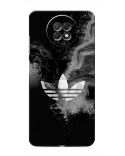 Чехол для Xiaomi Redmi Note 9T с картинкой «Абстрактный дым Adidas»