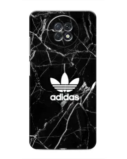 Чехол для Xiaomi Redmi Note 9T с картинкой «Белый мрамор Adidas»