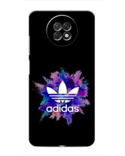 Чехол для Xiaomi Redmi Note 9T с картинкой «Взрыв красок Adidas»