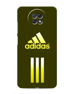 Чехол для Xiaomi Redmi Note 9T с картинкой «Оливковый градиент Adidas»