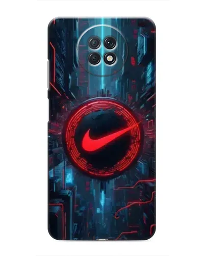 Чехол для Xiaomi Redmi Note 9T с картинкой «Техногенный стиль Nike» Чехол для Xiaomi Redmi Note 9T с картинкой «Техногенный стиль Nike»