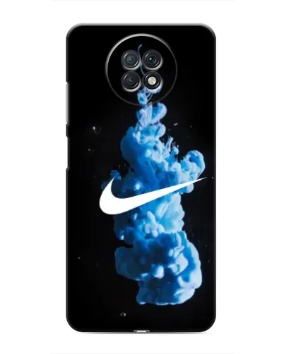 Чехол для Xiaomi Redmi Note 9T с картинкой «Nike и синий дым» Чехол для Xiaomi Redmi Note 9T с картинкой «Nike и синий дым»