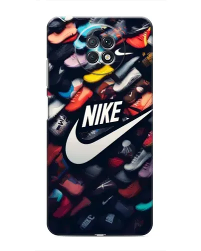 Чехол для Xiaomi Redmi Note 9T с картинкой «Коллекция кроссовок Nike» Чехол для Xiaomi Redmi Note 9T с картинкой «Коллекция кроссовок Nike»