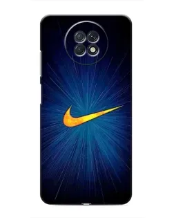 Чохол для Xiaomi Redmi Note 9T з картинкою «Синій пульс Nike»