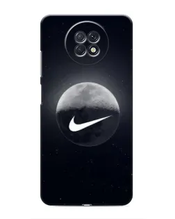 Чохол для Xiaomi Redmi Note 9T з картинкою «Nike у стилі графіті»