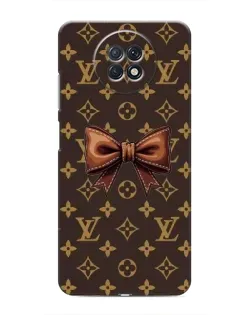 Чехол для Xiaomi Redmi Note 9T с картинкой «LV с бантом»
